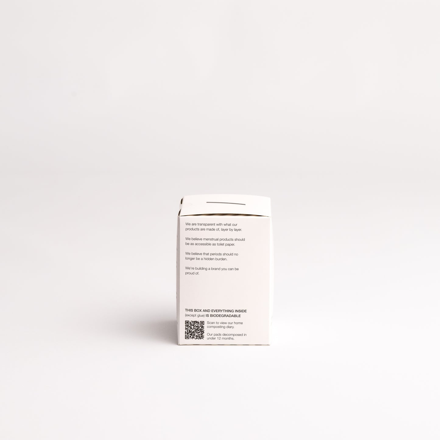 Organic Cotton Pad Box