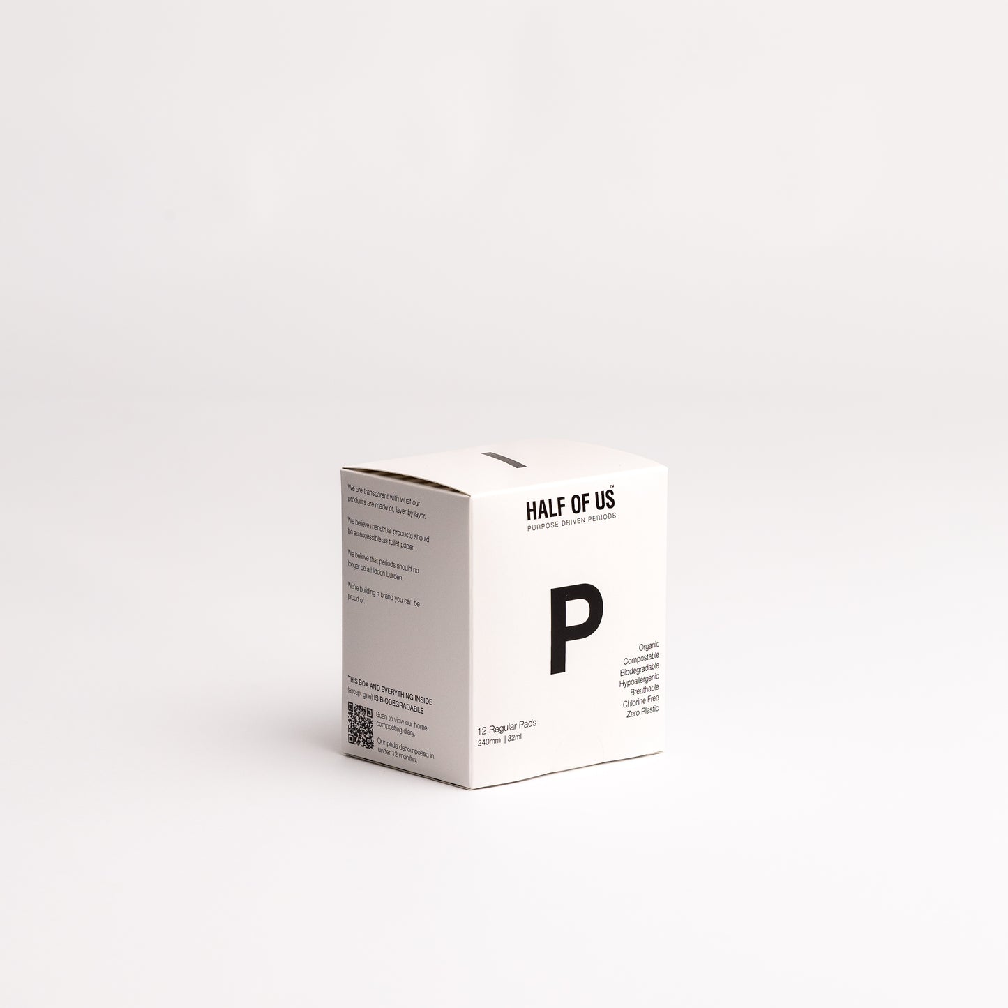 Organic Cotton Pad Box